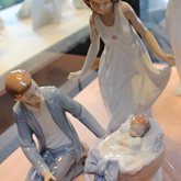 Lladro Caring Father available at Albert F. Rhodes Jewelers